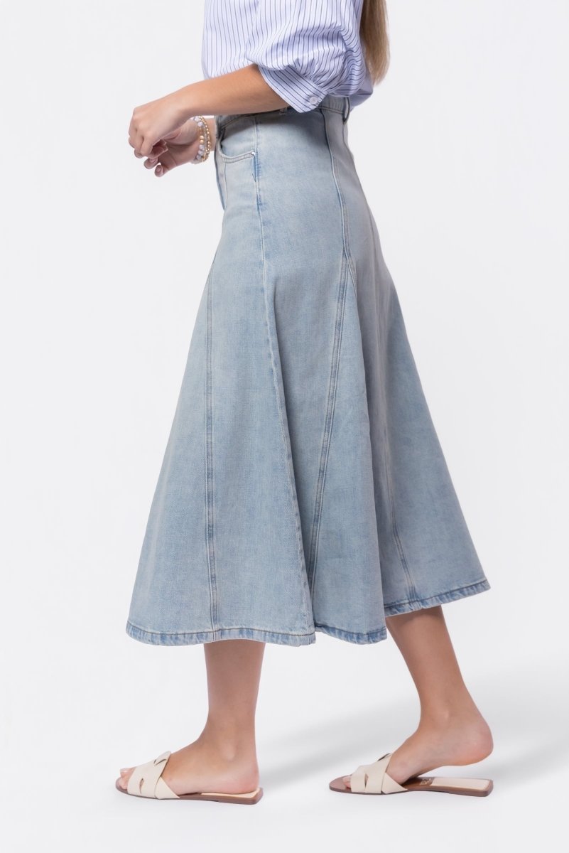 BLUE ROSIE SKIRT