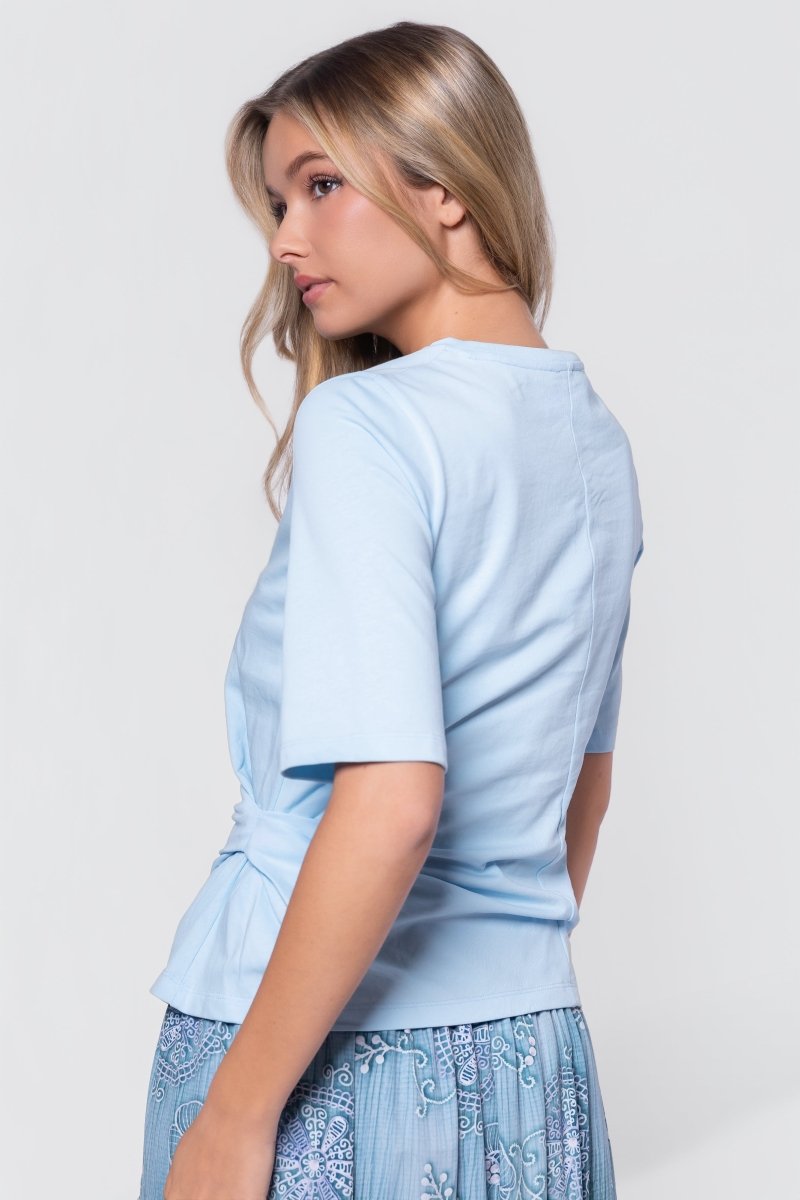 LIGHT BLUE SONIA TOP