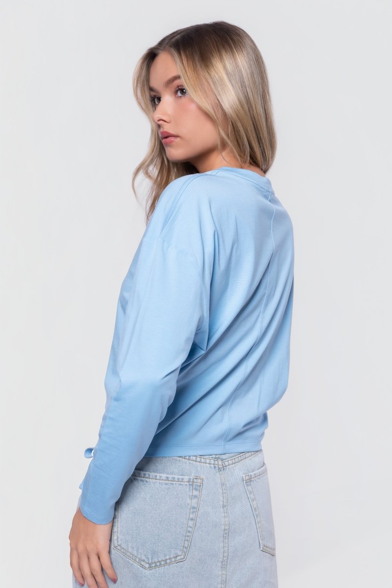 LIGHT BLUE LUMI TOP