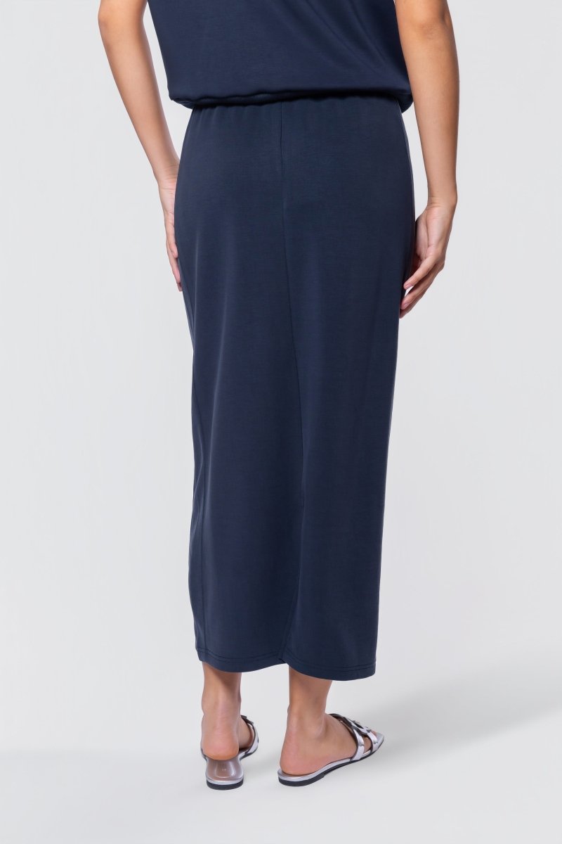 NAVY MINA SKIRT