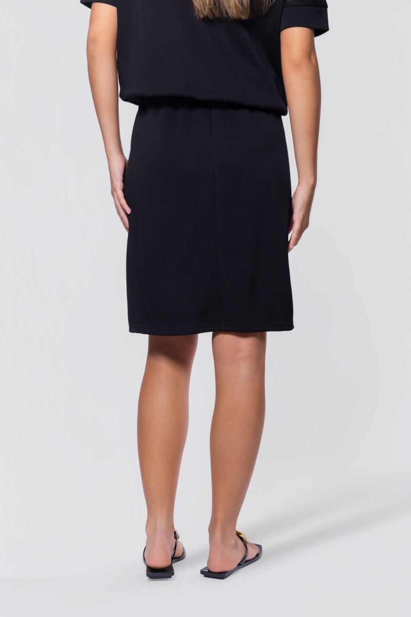 BLACK MINA MINI SKIRT