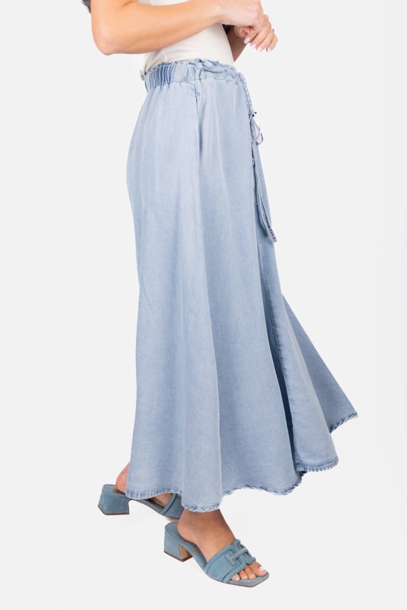 CHAMBRAY ARIYA SKIRT
