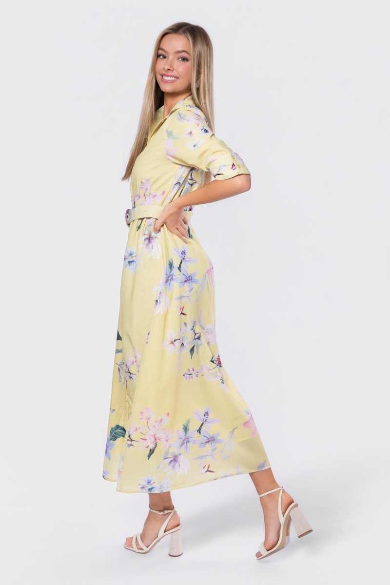 YELLOW LORINA DRESS