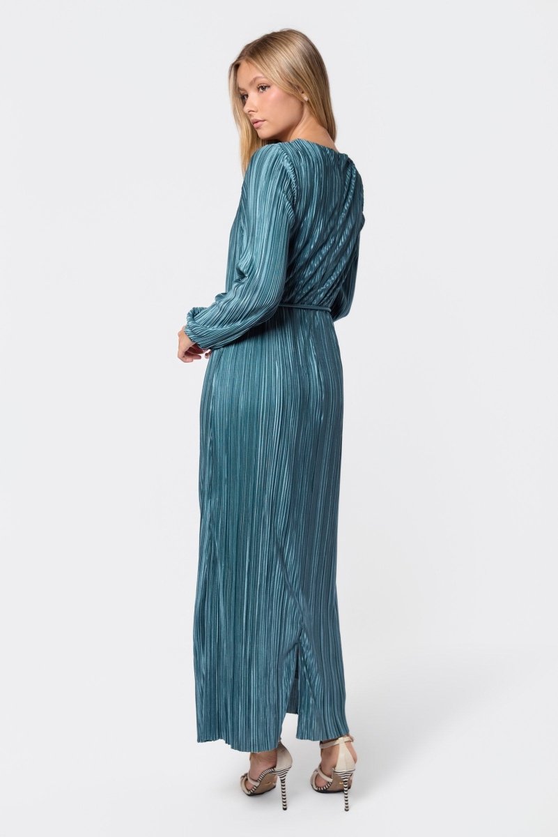 SAGE CAMELLIA DRESS
