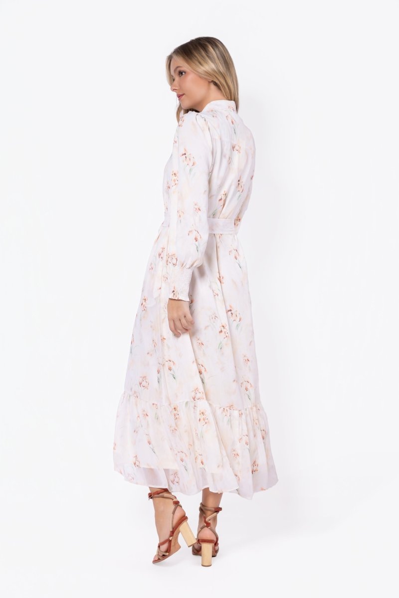 LIGHT PEACH CONNIE DRESS