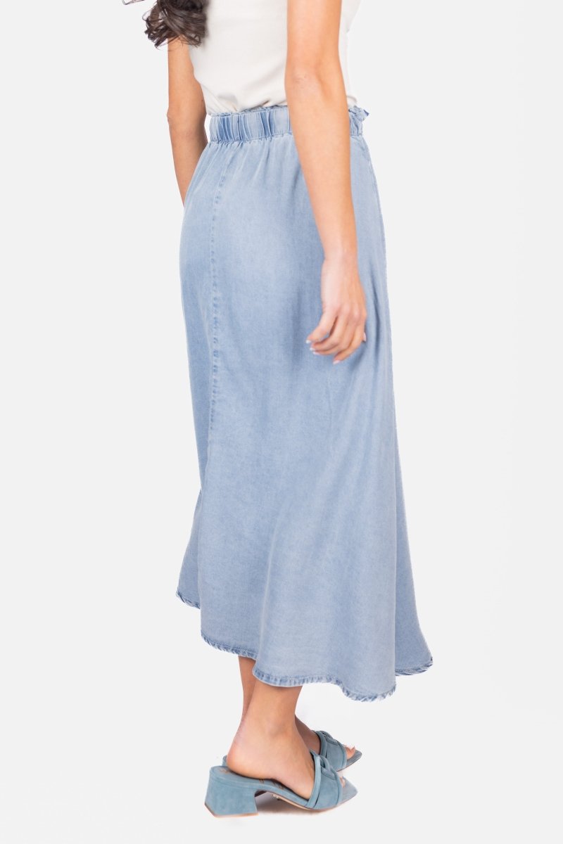 CHAMBRAY ARIYA SKIRT