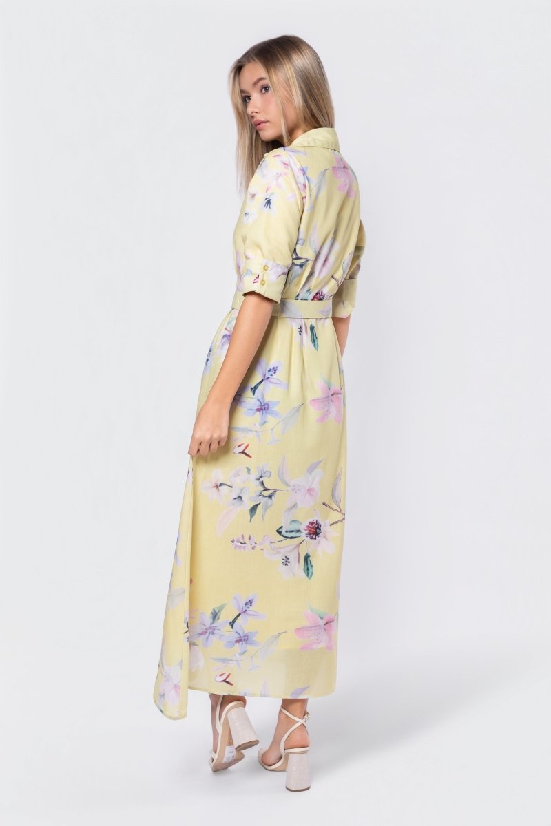 YELLOW LORINA DRESS