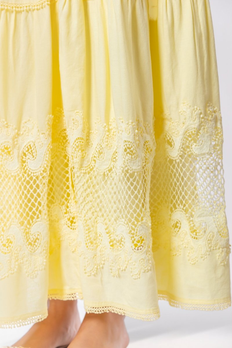 HALLIE YELLOW DRESS