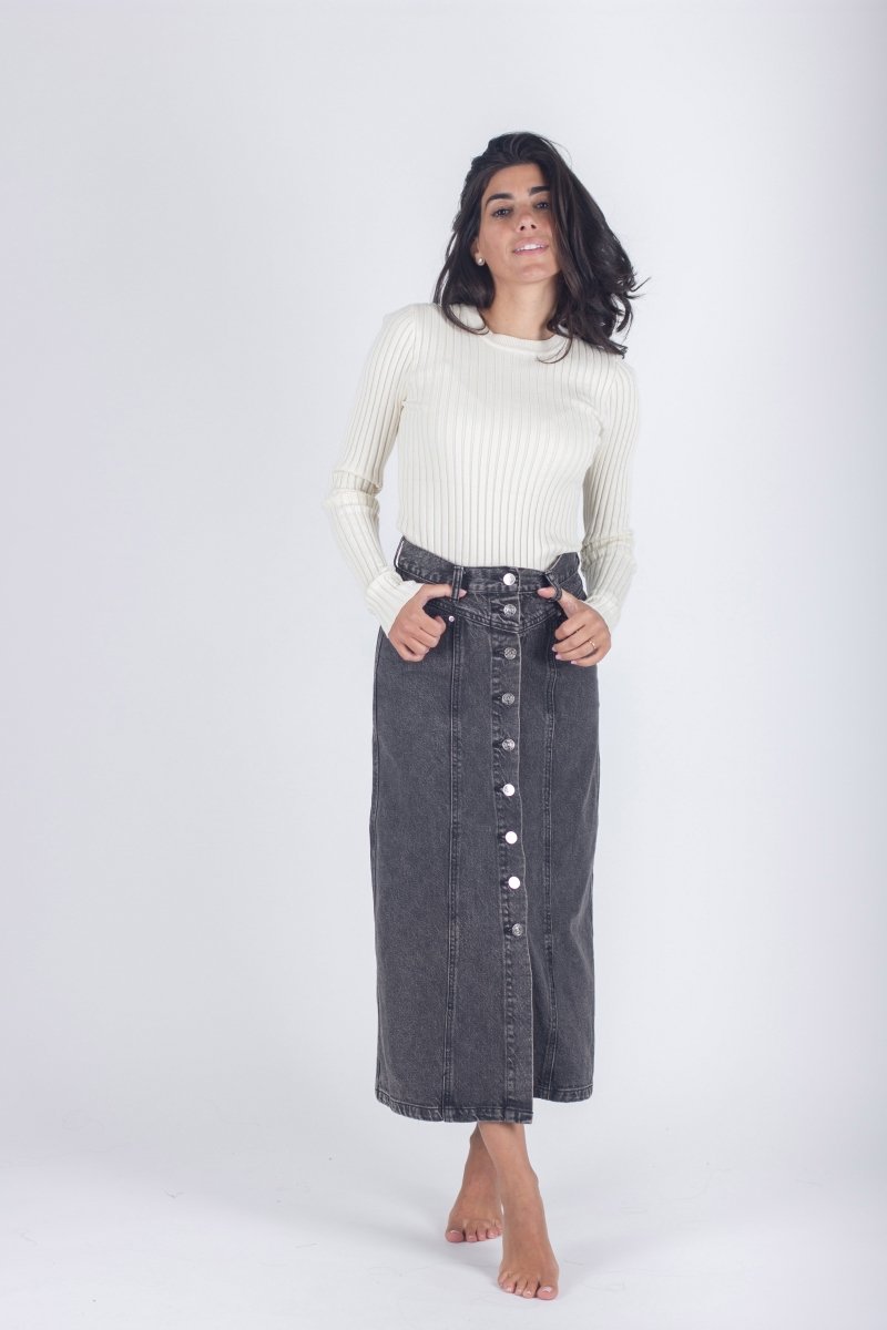 BLACK ARIELLA SKIRT