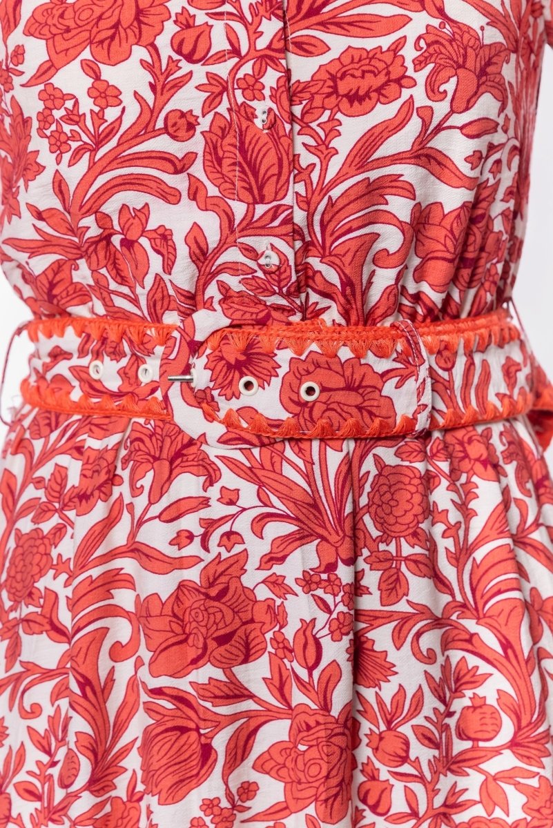 KAREN RED DRESS