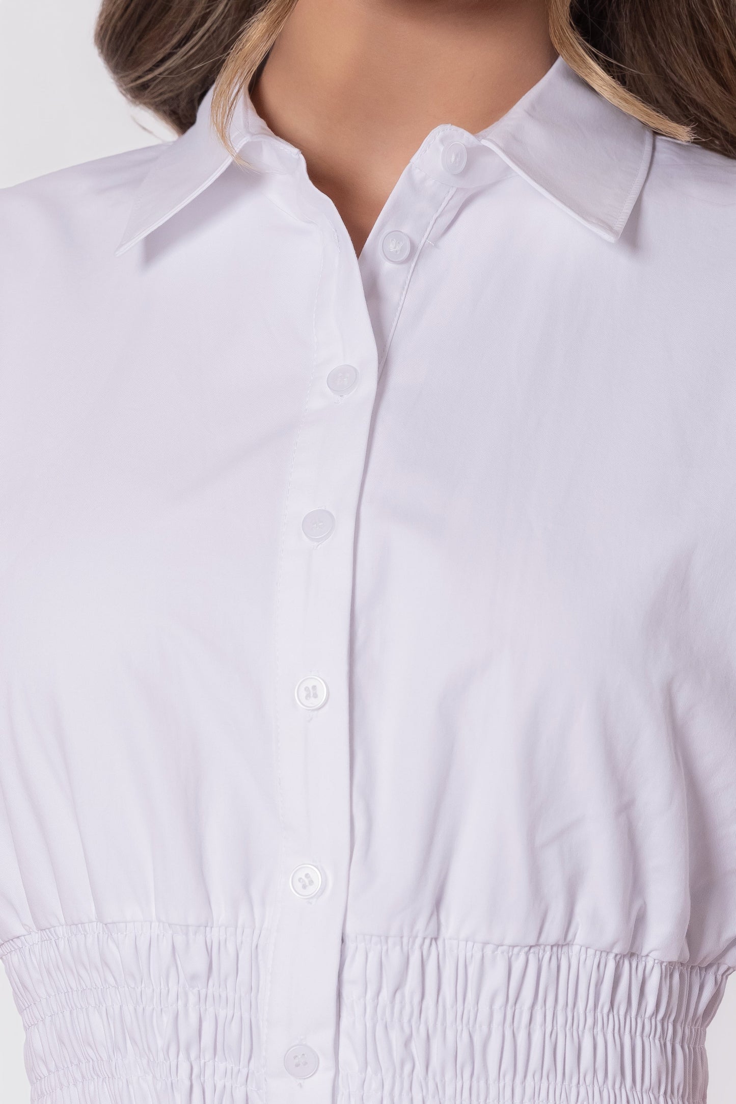 WHITE WRENLEY DRESS
