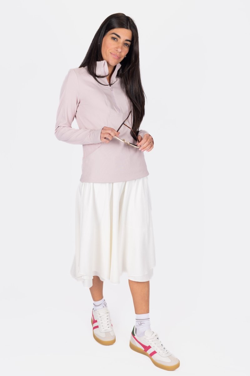 PINK ENDURE HALF ZIP