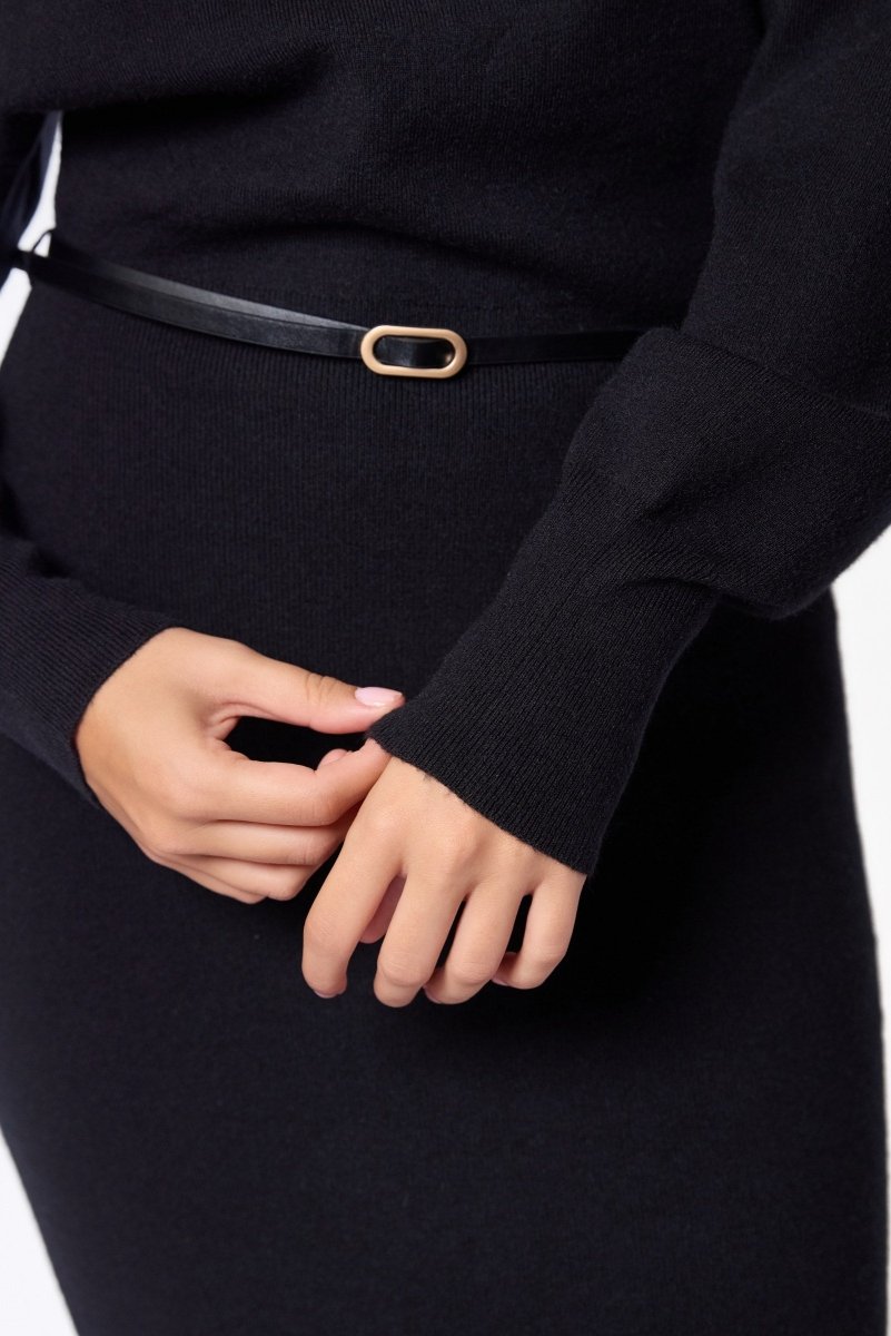 BLACK GRAZIA DRESS