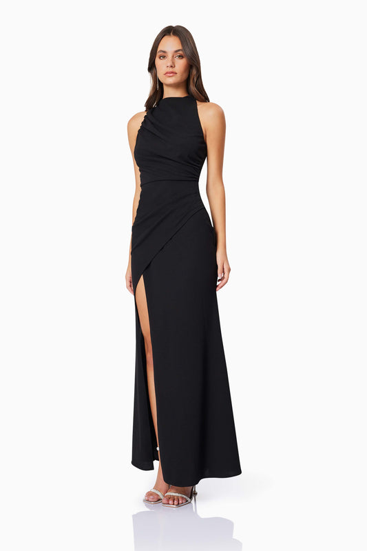 BLACK JADE MAXI DRESS