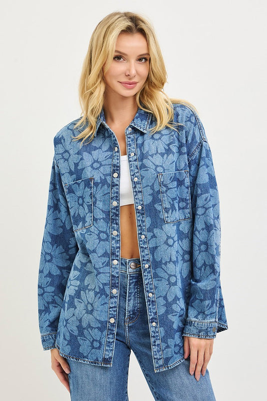 FLORAL PRINT JACKET