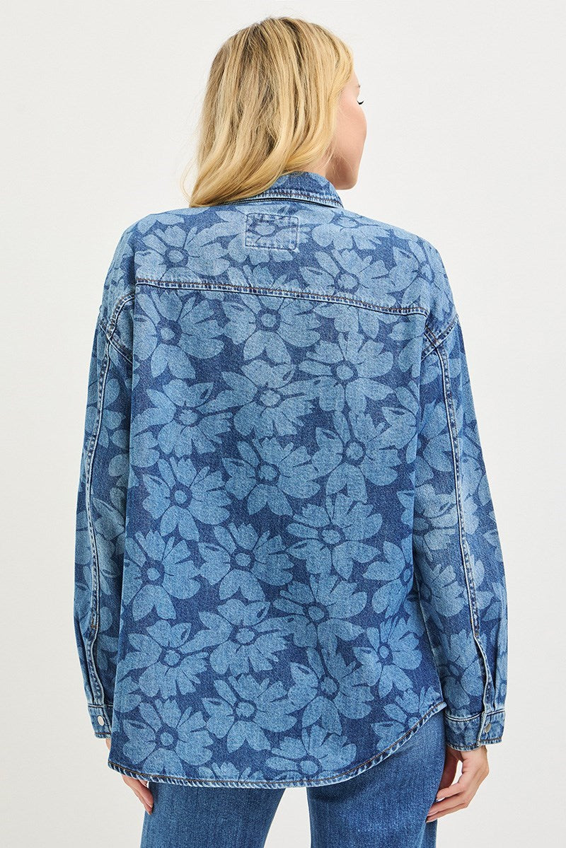 FLORAL PRINT JACKET