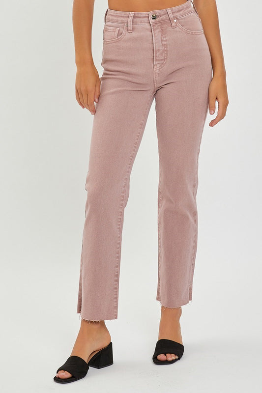 MAUVE DENIM PANT