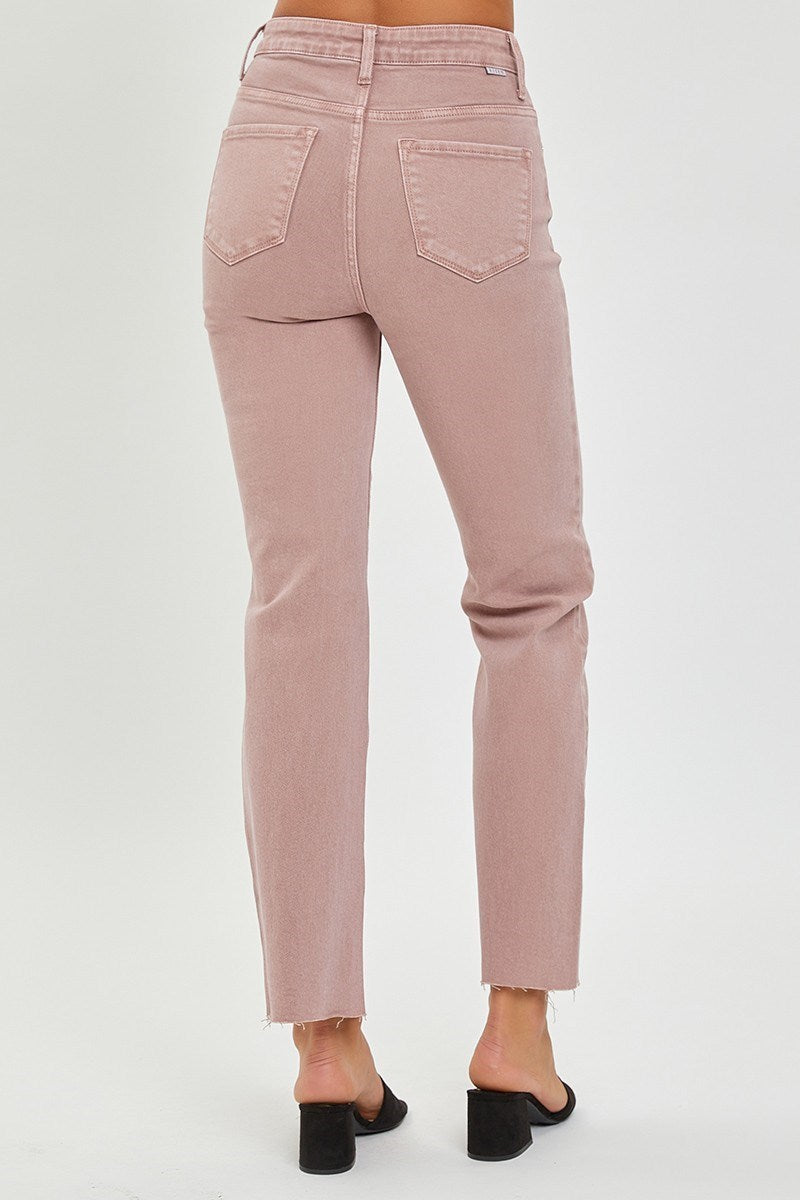 MAUVE DENIM PANT
