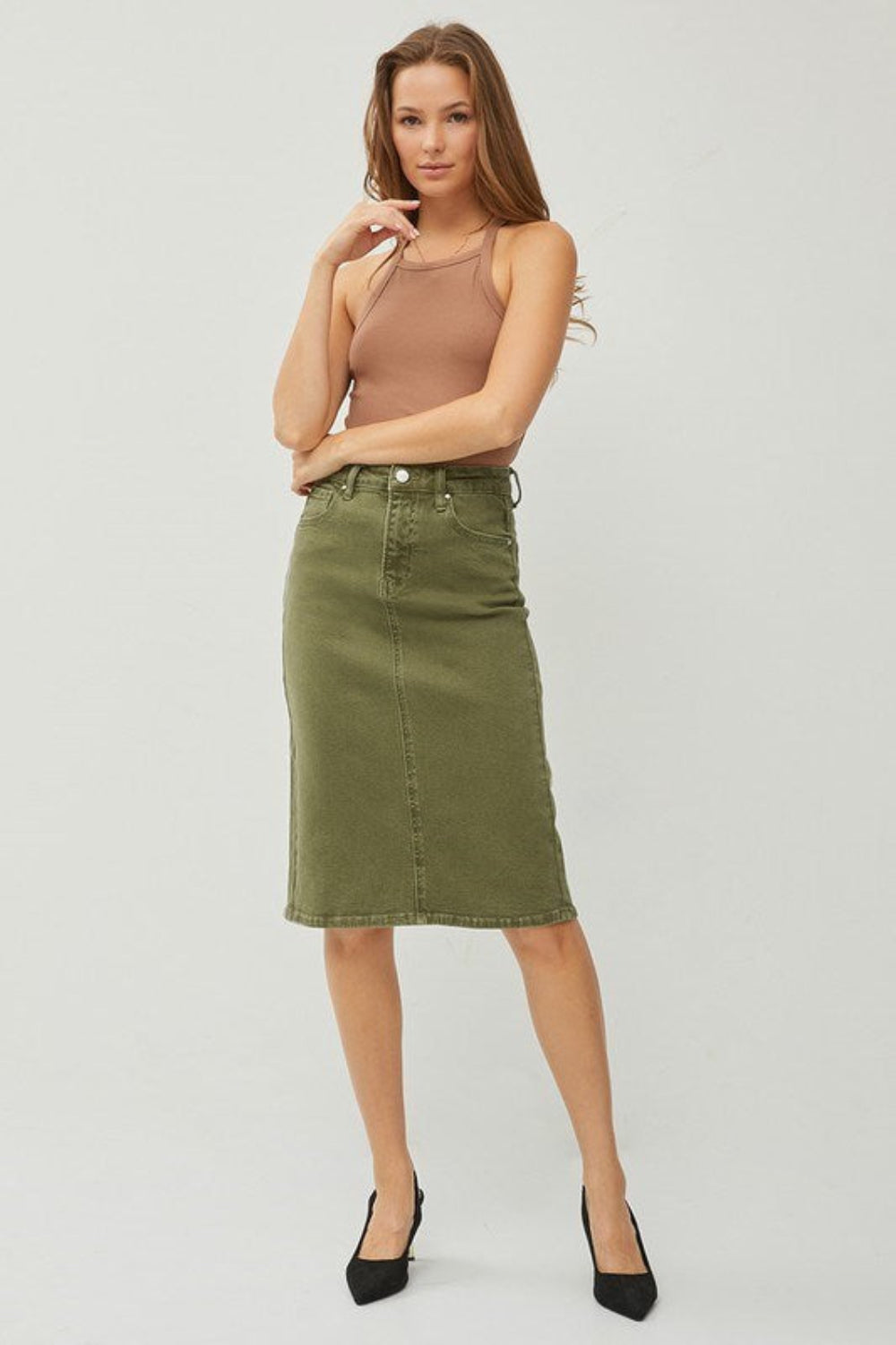 MOSS KNEE SKIRT