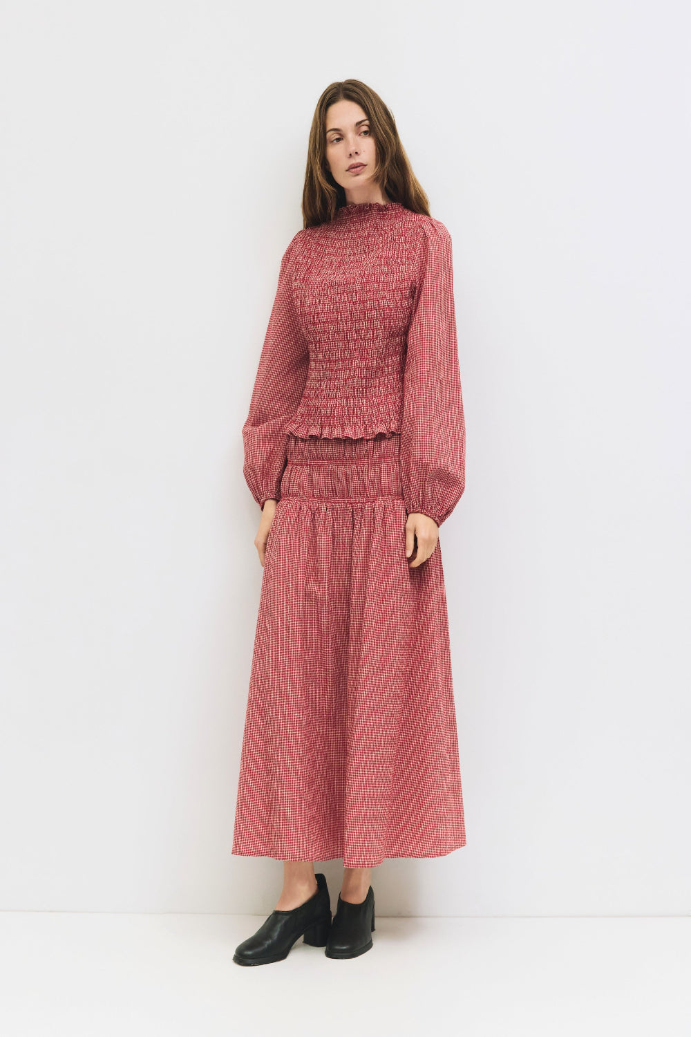 GISELE SET TOP & SKIRT SET