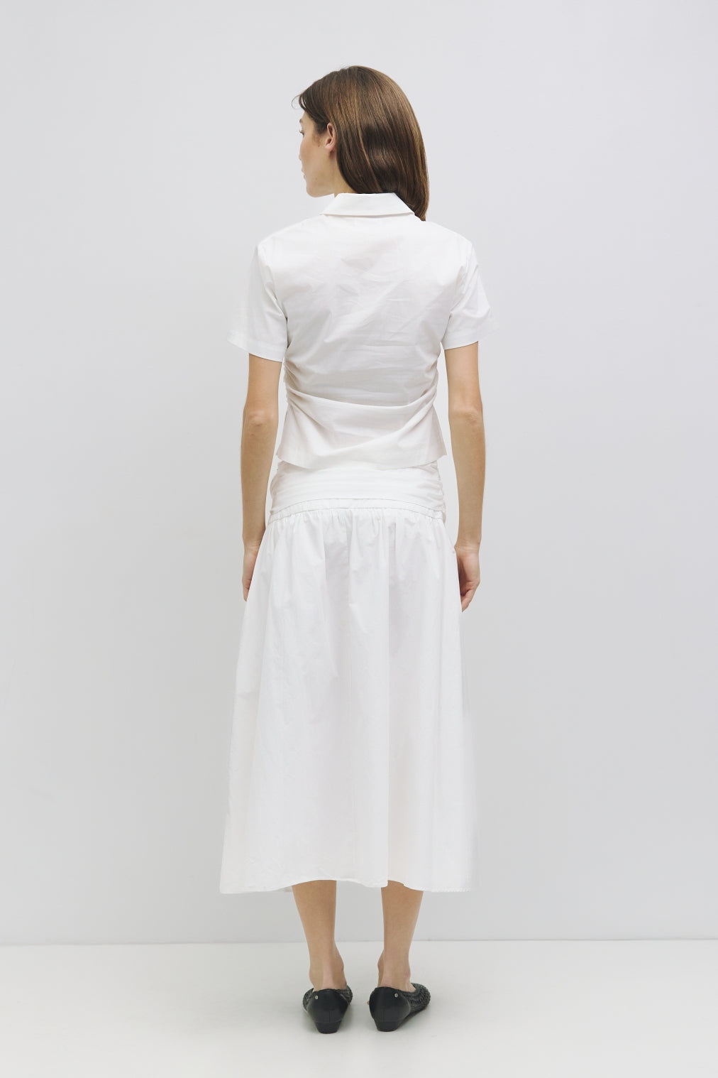 WHITE THE RUTH SKIRT