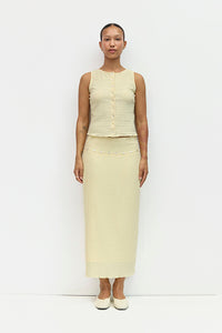 YELLOW THE ROXY SKIRT