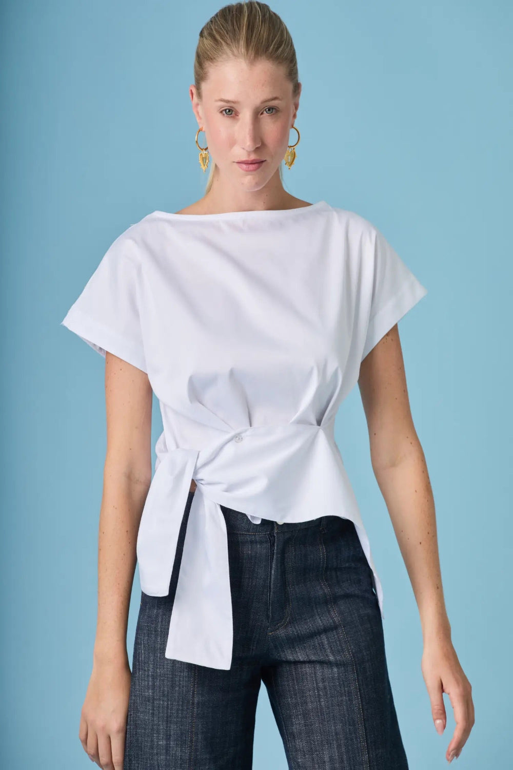 WHITE SHANTALL TOP