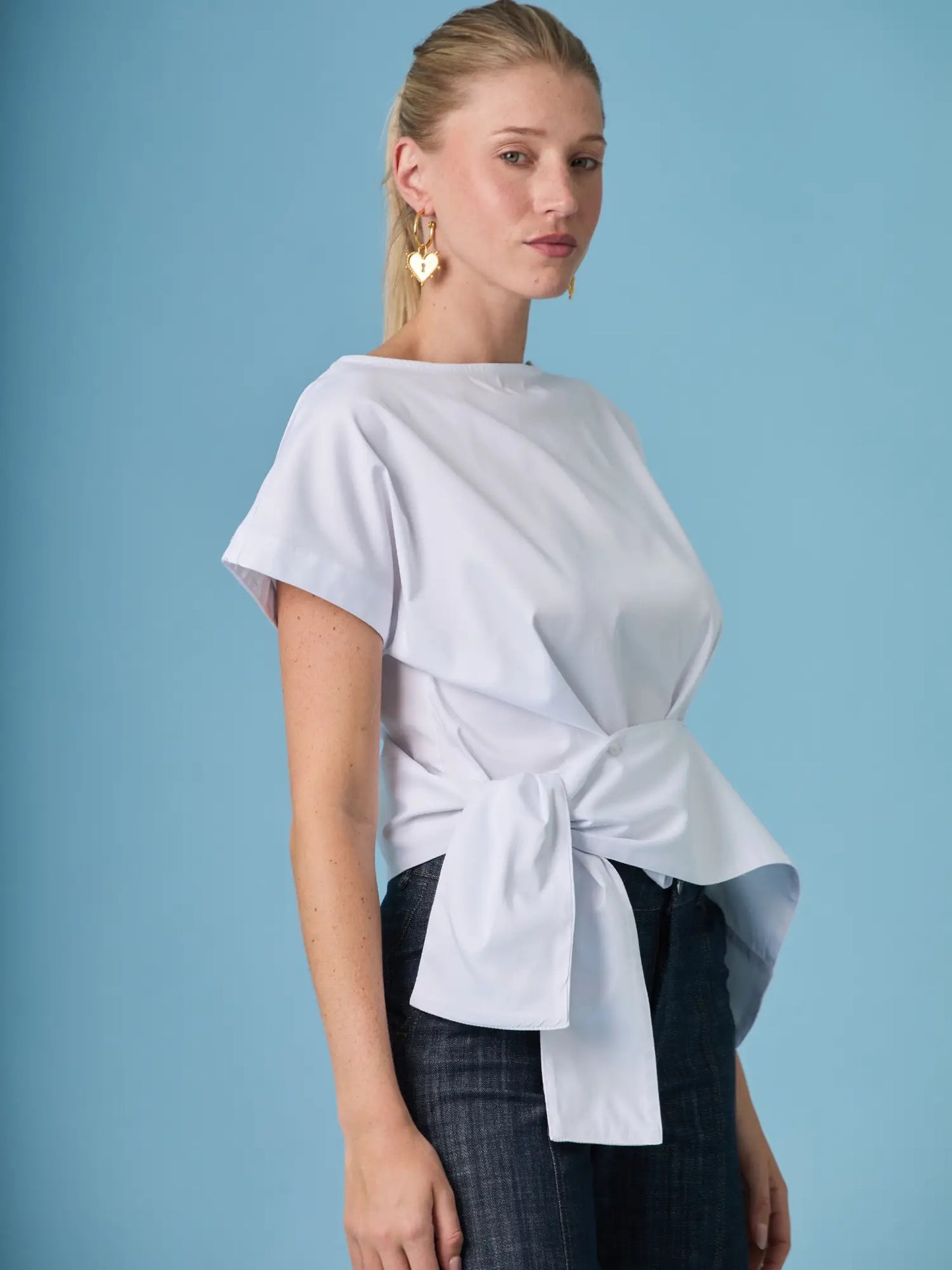 WHITE SHANTALL TOP