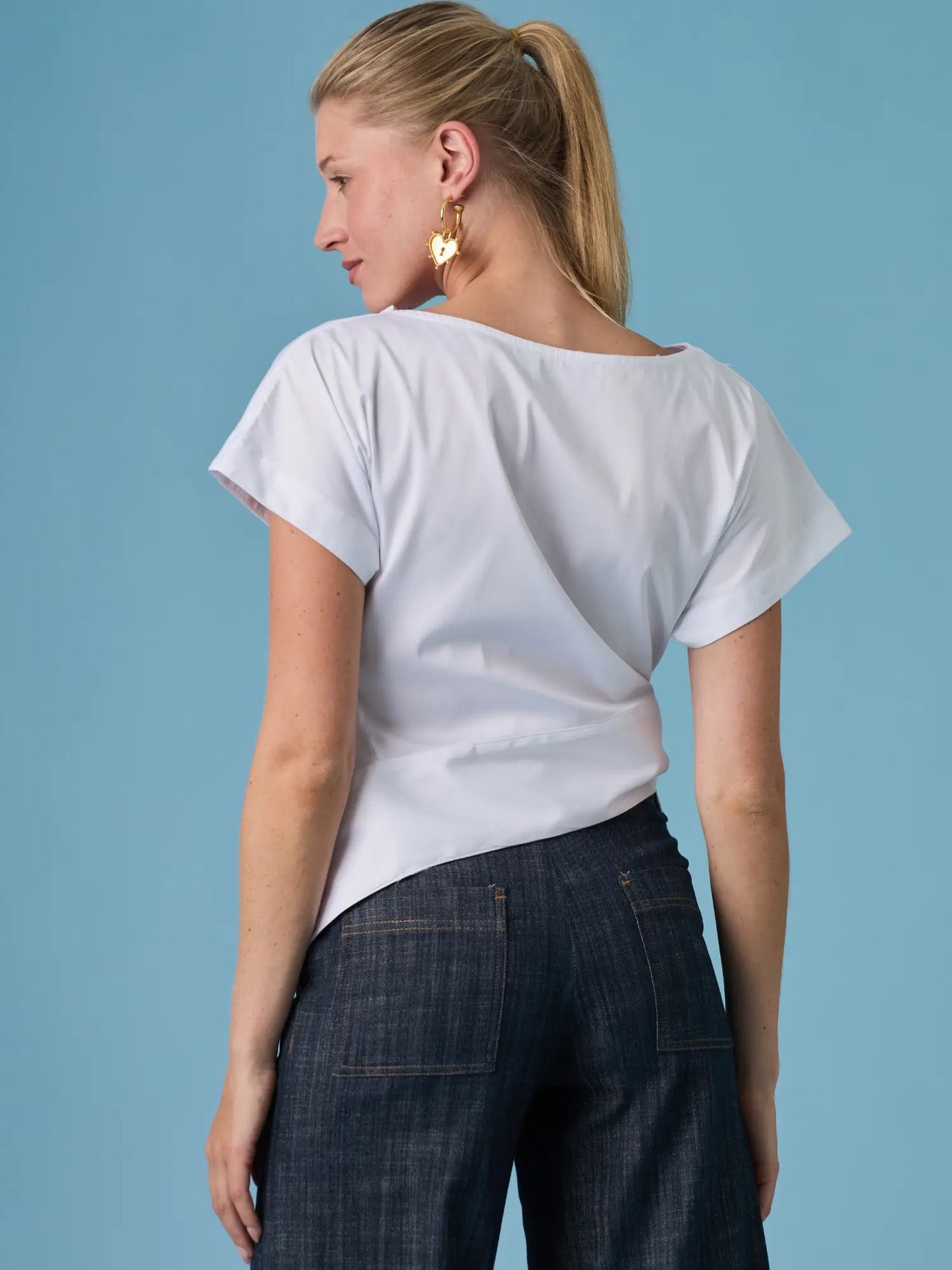 WHITE SHANTALL TOP
