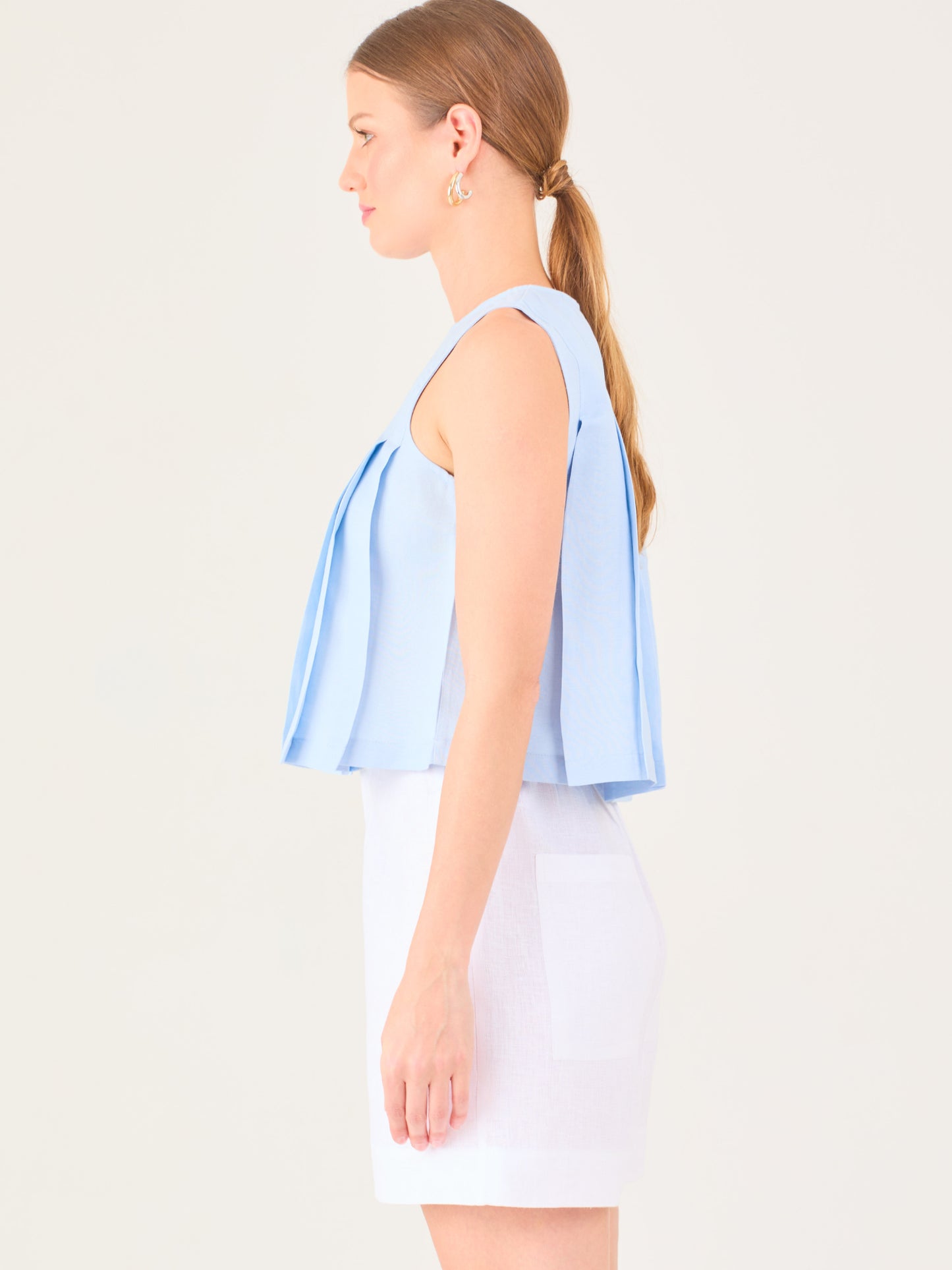 BABY BLUE  STAR TOP