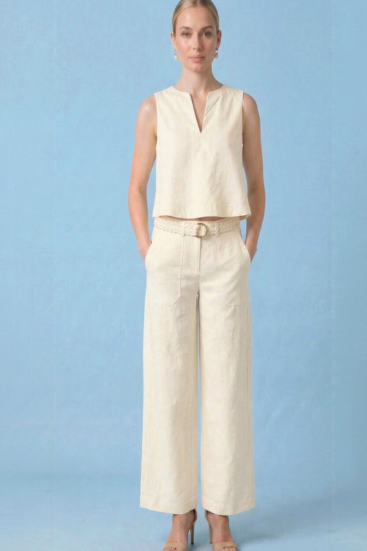 CREAM PARAMO PANT