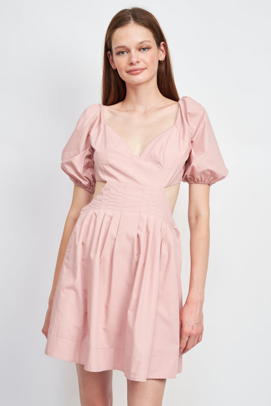 PINK SIMONE MINI DRESS