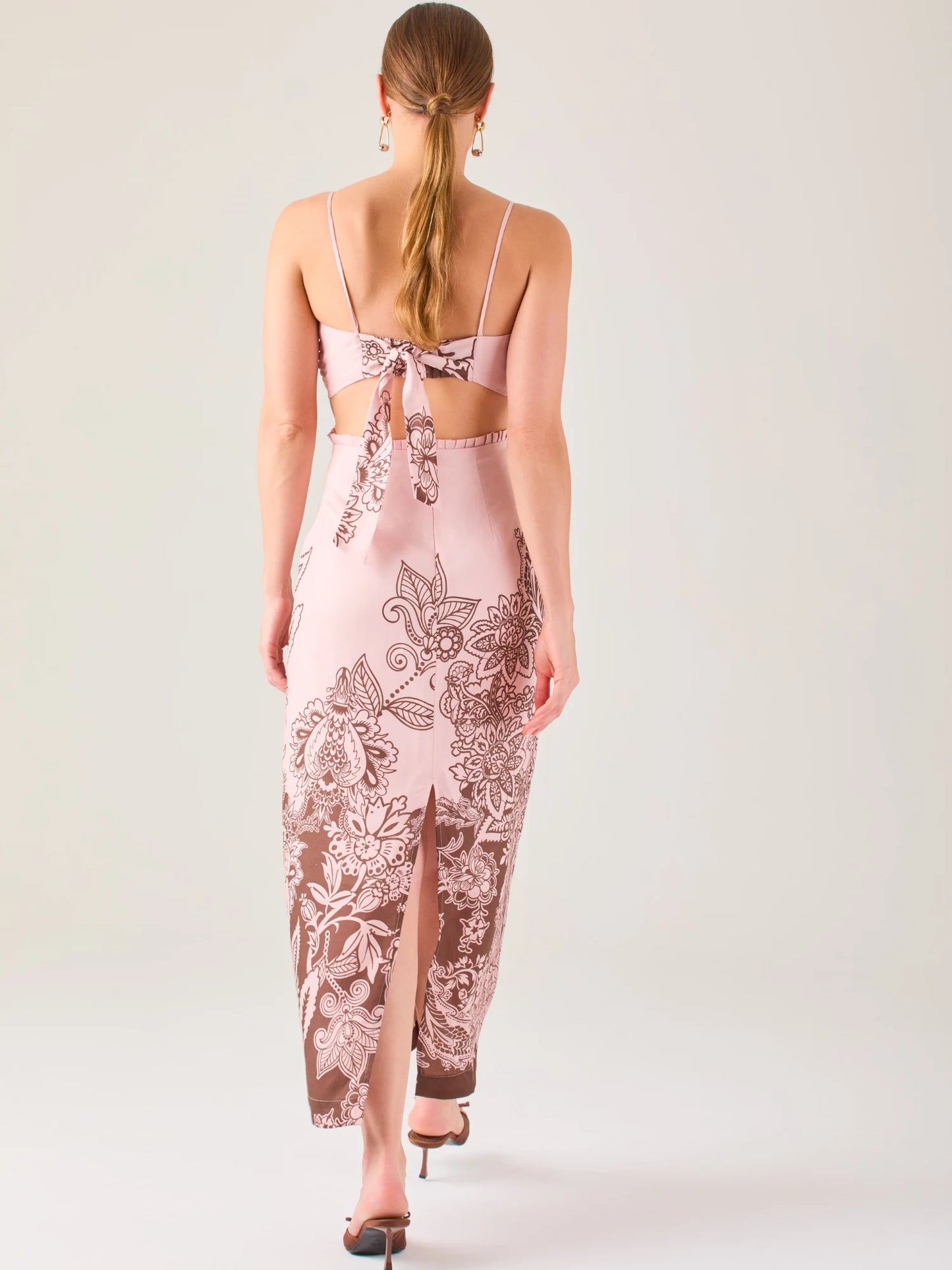 PINK PRINT FREDA DRESS
