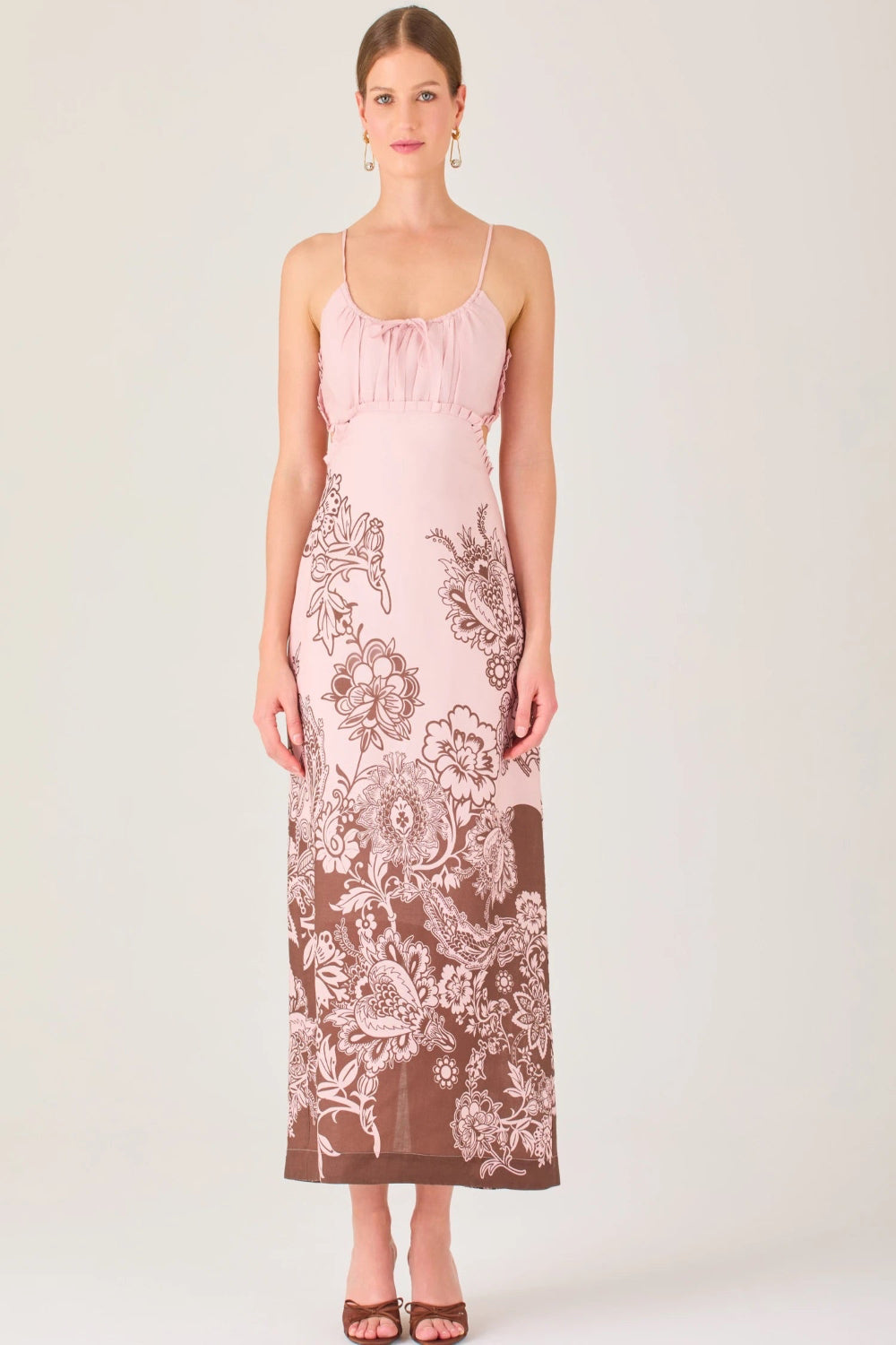 PINK PRINT FREDA DRESS