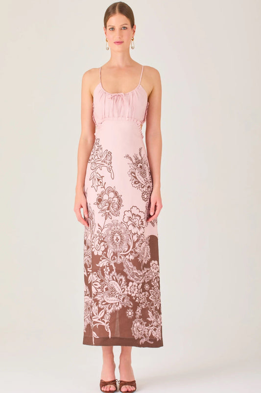 PINK PRINT FREDA DRESS