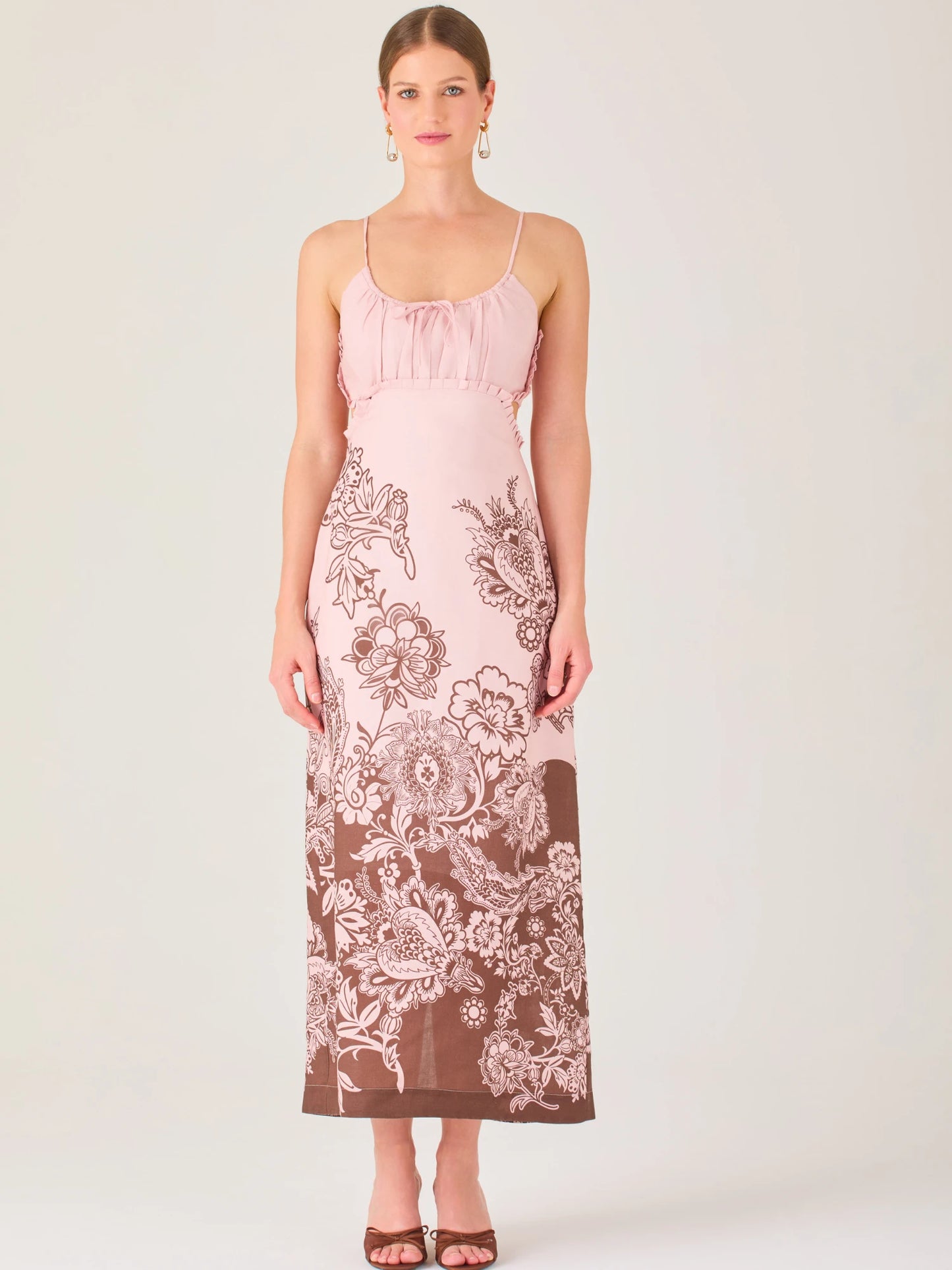PINK PRINT FREDA DRESS