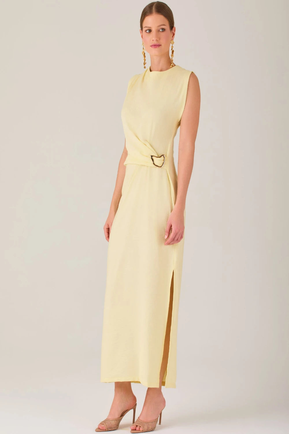 YELLOW TROPIA DRESS