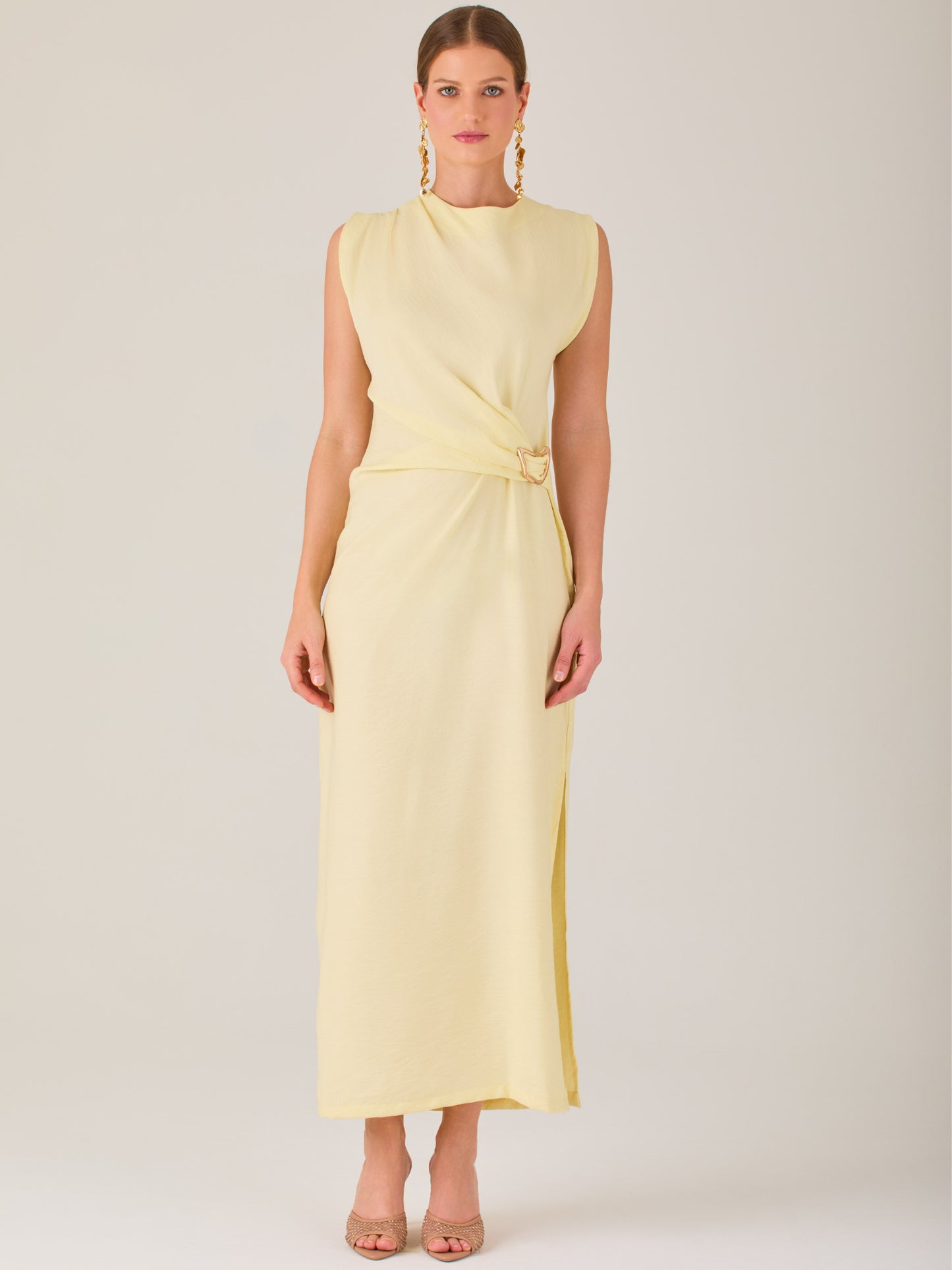 YELLOW TROPIA DRESS
